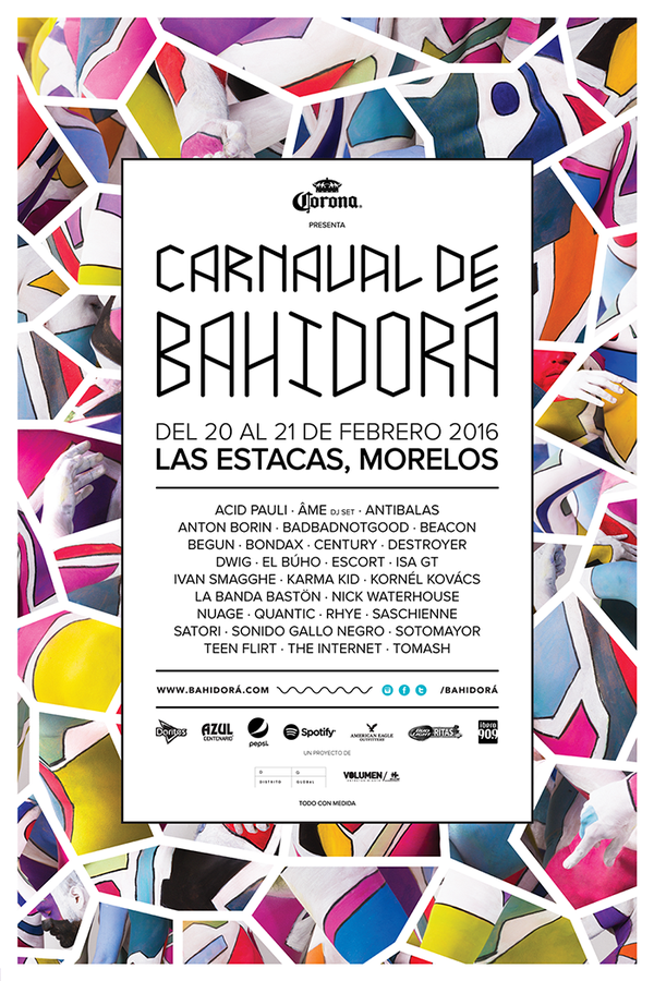 cartel carnaval de bahidorá 2016