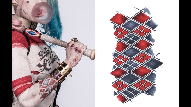 Mira los tatuajes que llevó Harley Quinn en 'Suicide Squad' | Freim TV