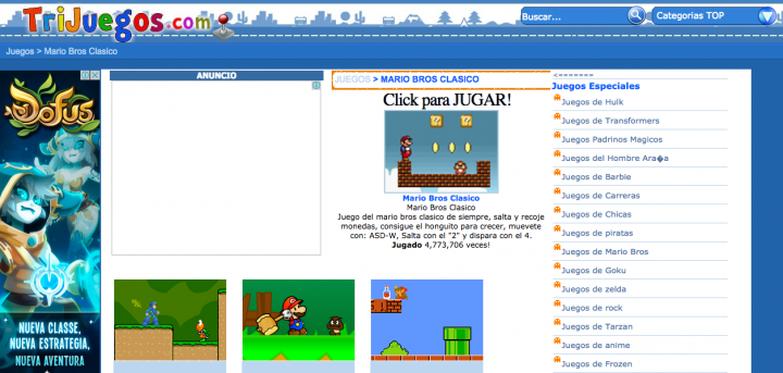  Mario Bros en línea