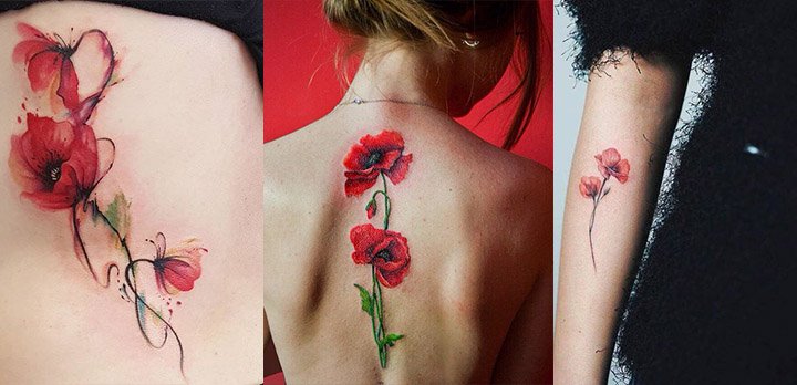 tatuajes de flores 