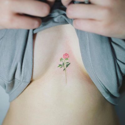tatuajes de rosa