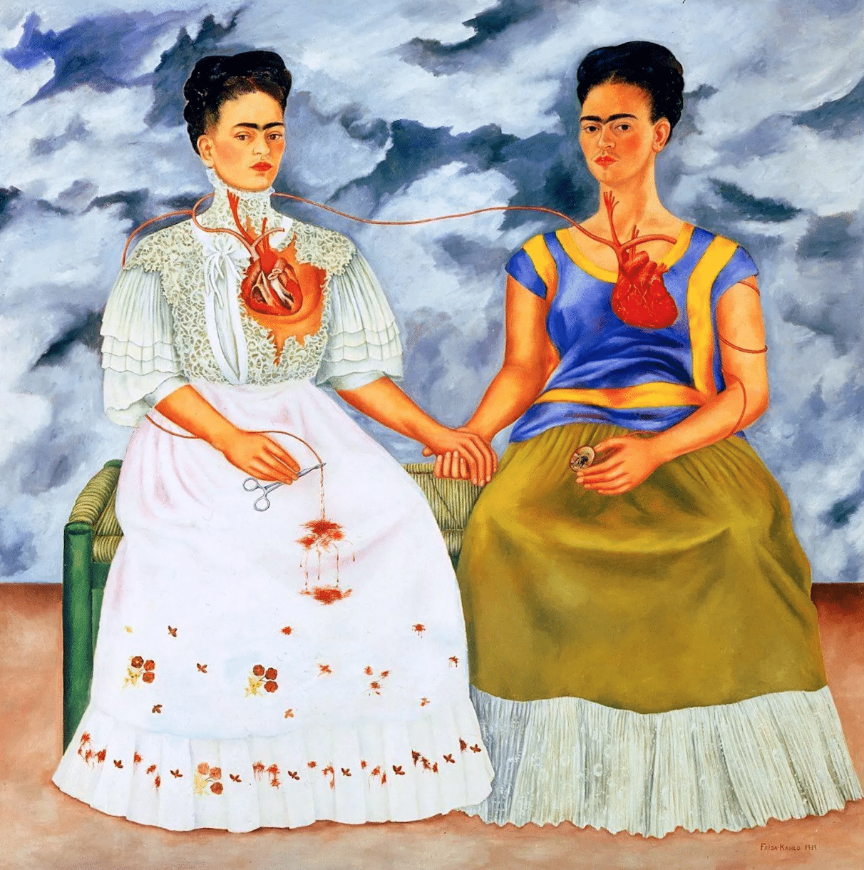 pintura emblematica de frida kahlo