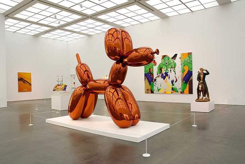Escultura famosa balloon dog