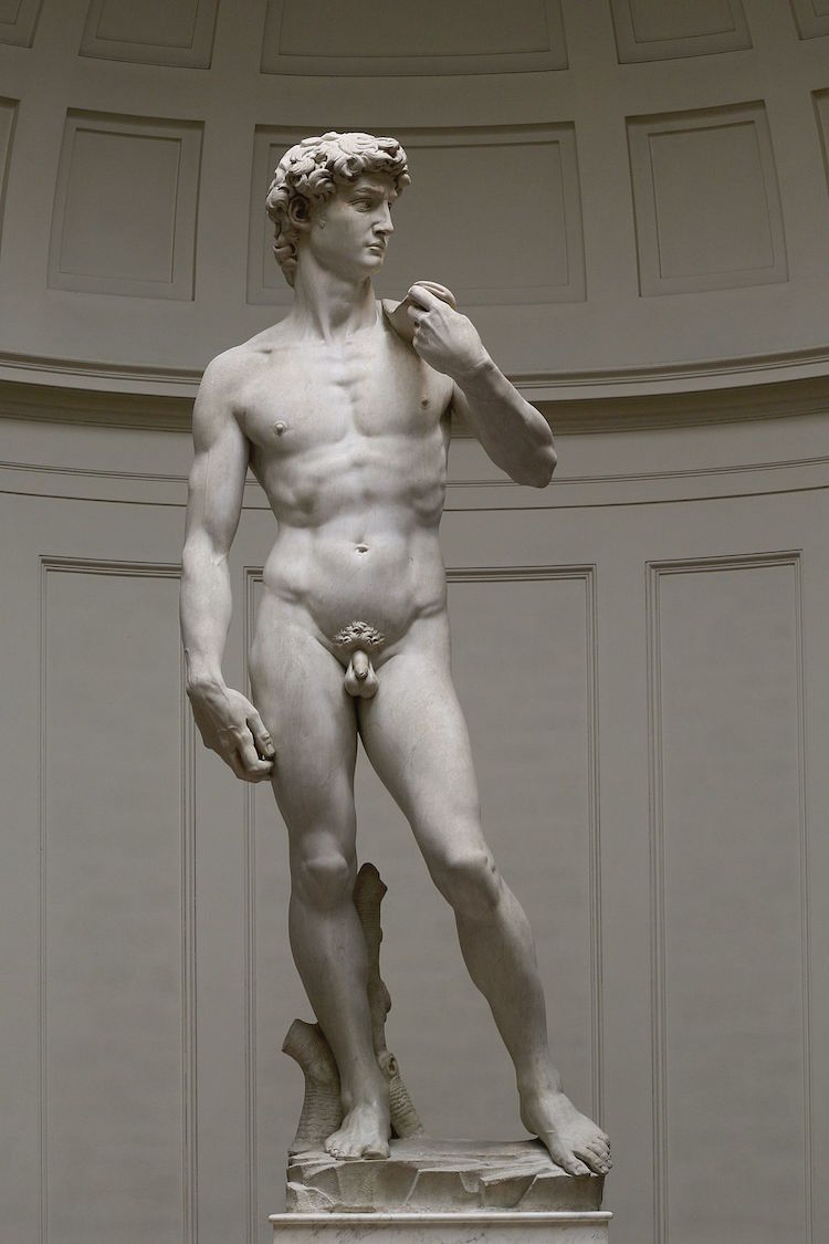 la famosa escultura de el david