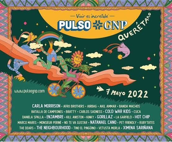 Festival Pulso GNP 2022 line up