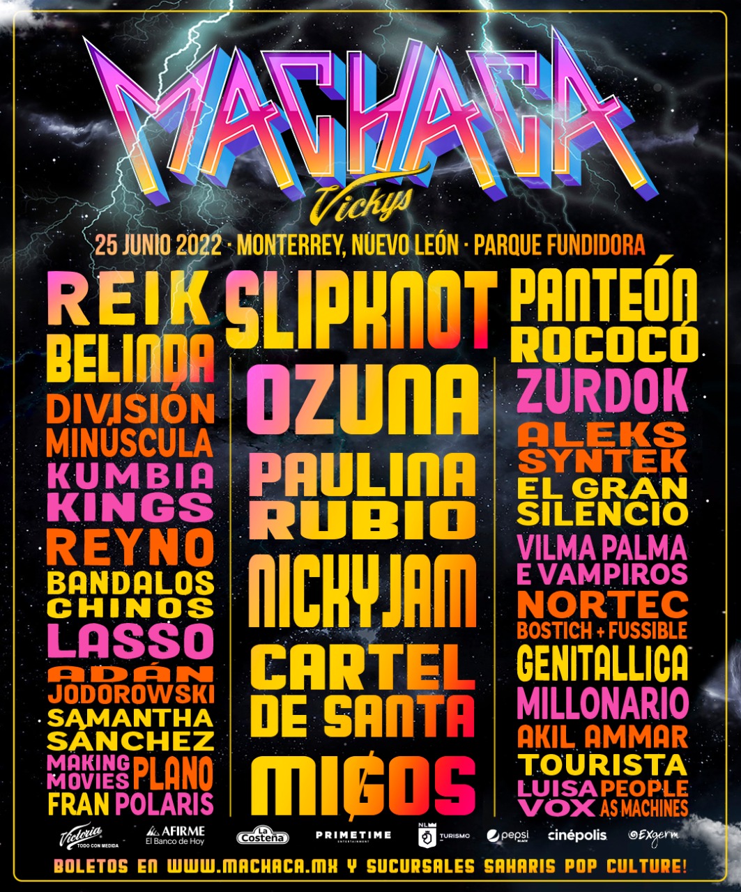 Cartel del Festival Machaca 2022
