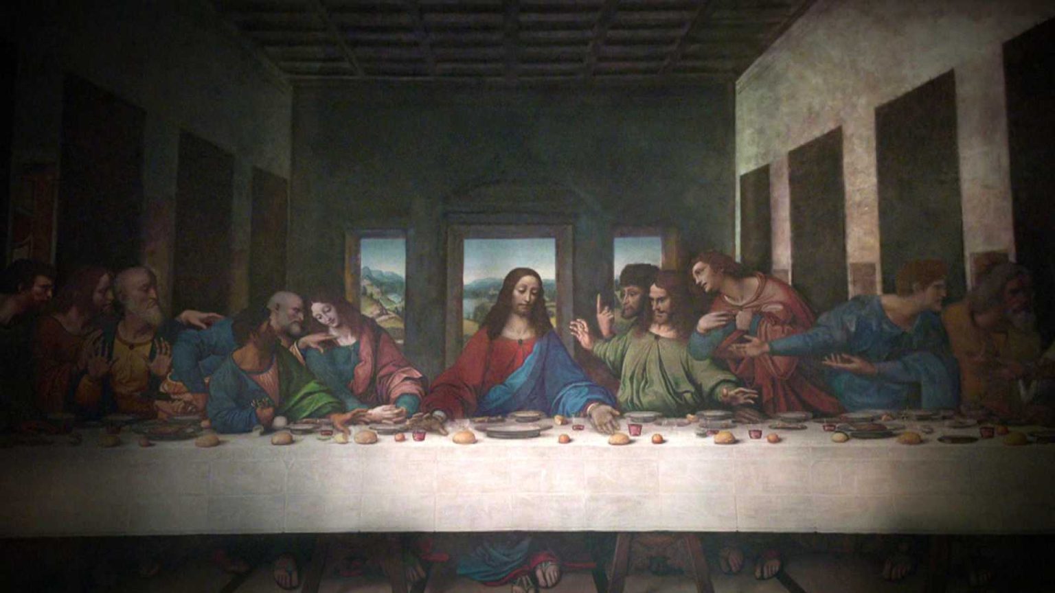 La última cena de Leonardo Da Vinci y sus copias
