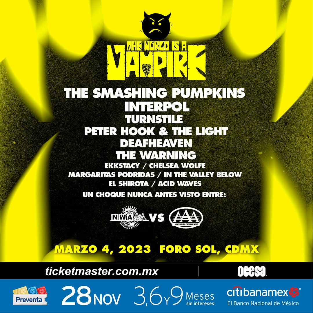 The World Is A Vampire cartel festival 