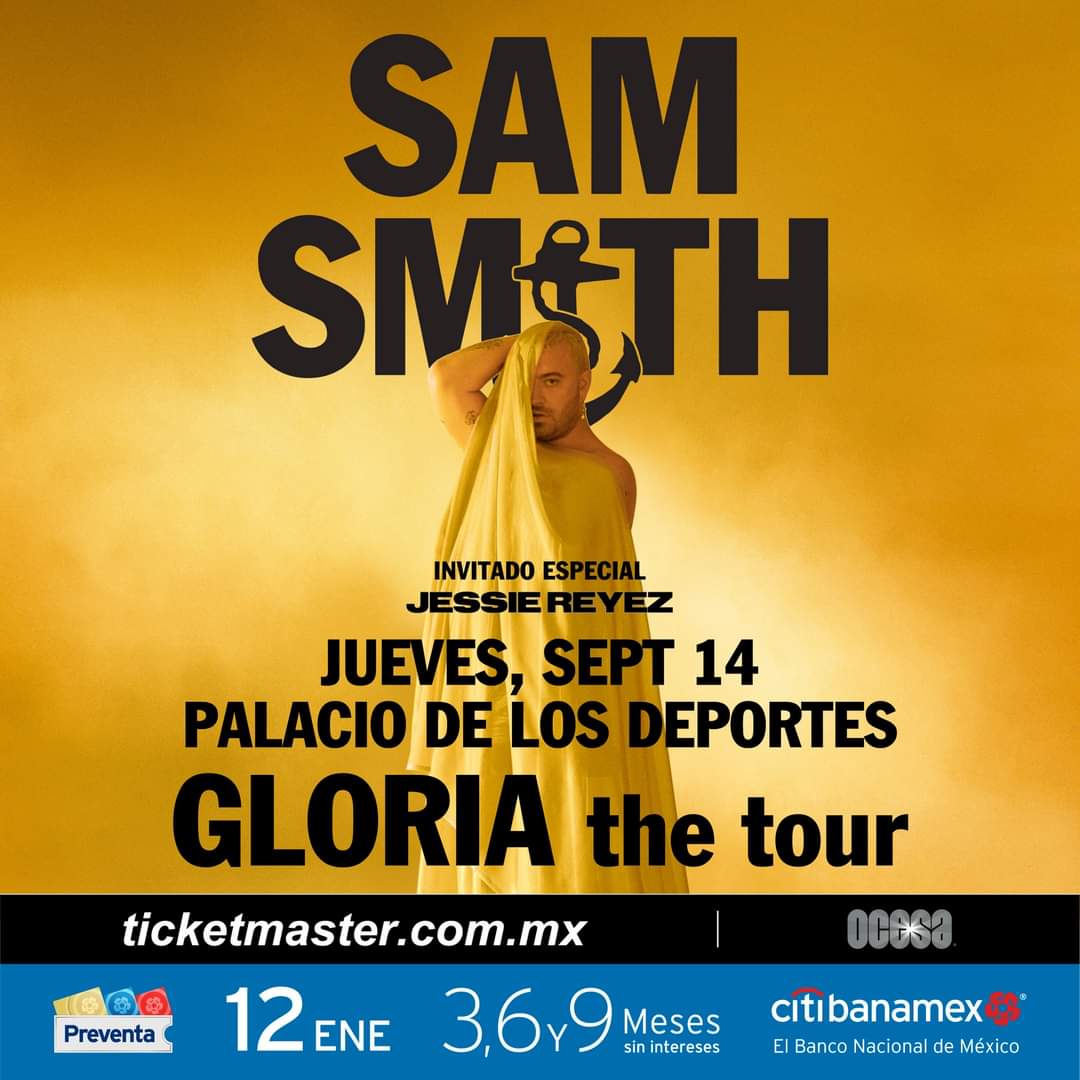 Sam Smith Gloria The Tour 