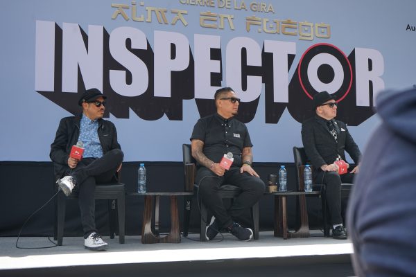 Conferencia de prensa con Inspector 